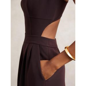 REISS Dion Wide-Leg Cut-Out Jumpsuit